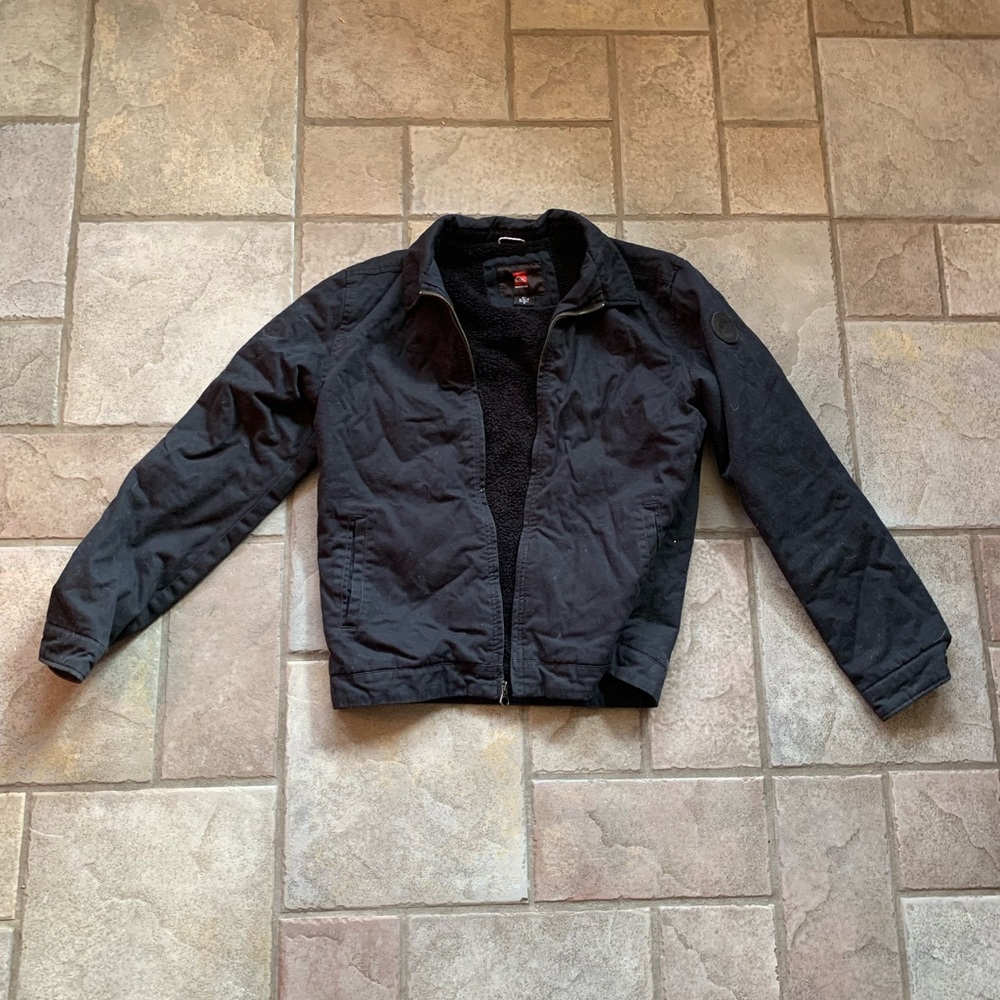 Quiksilver zip up jacket mens size medium